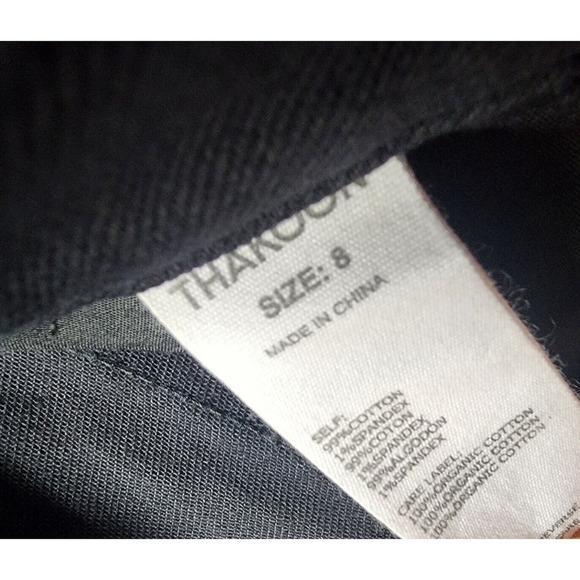 THAKOON Women's Classic‎ Cropped Jean Black Size 8 - NWOT - Picture 6 of 7